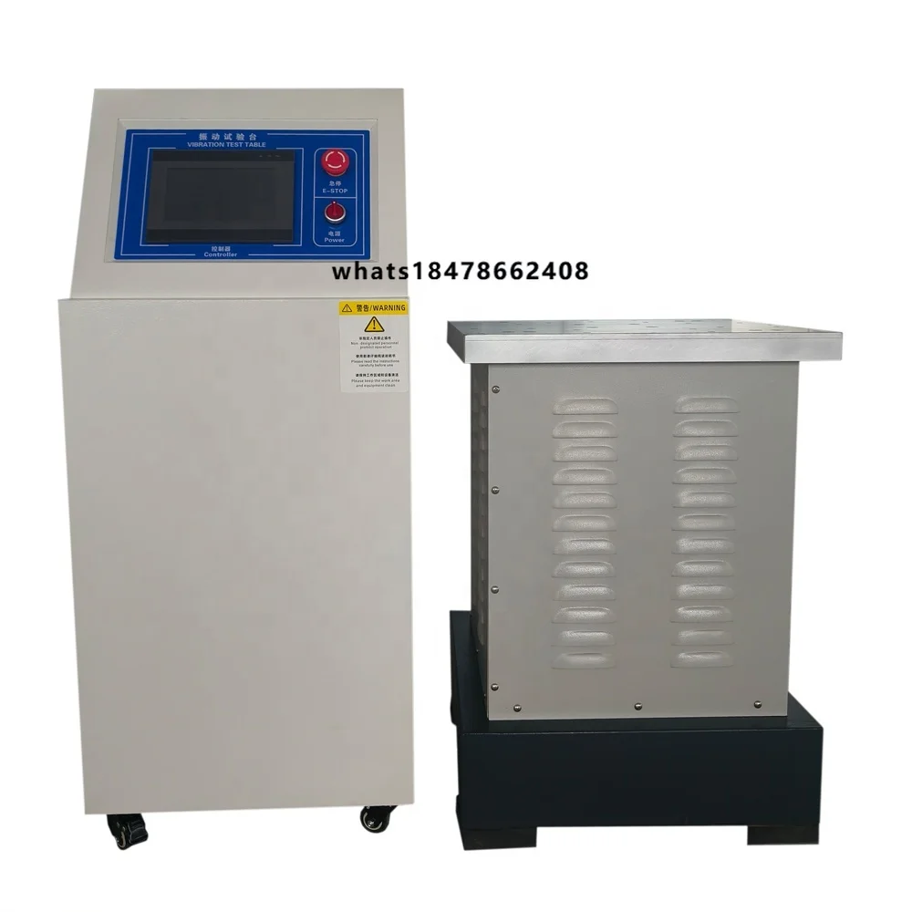 Electric Small Electromagnetic Vibration Table Vibrator Shaking Machine Frequency Sweep 1-1000Hz 100KG Load Touch Screen Control