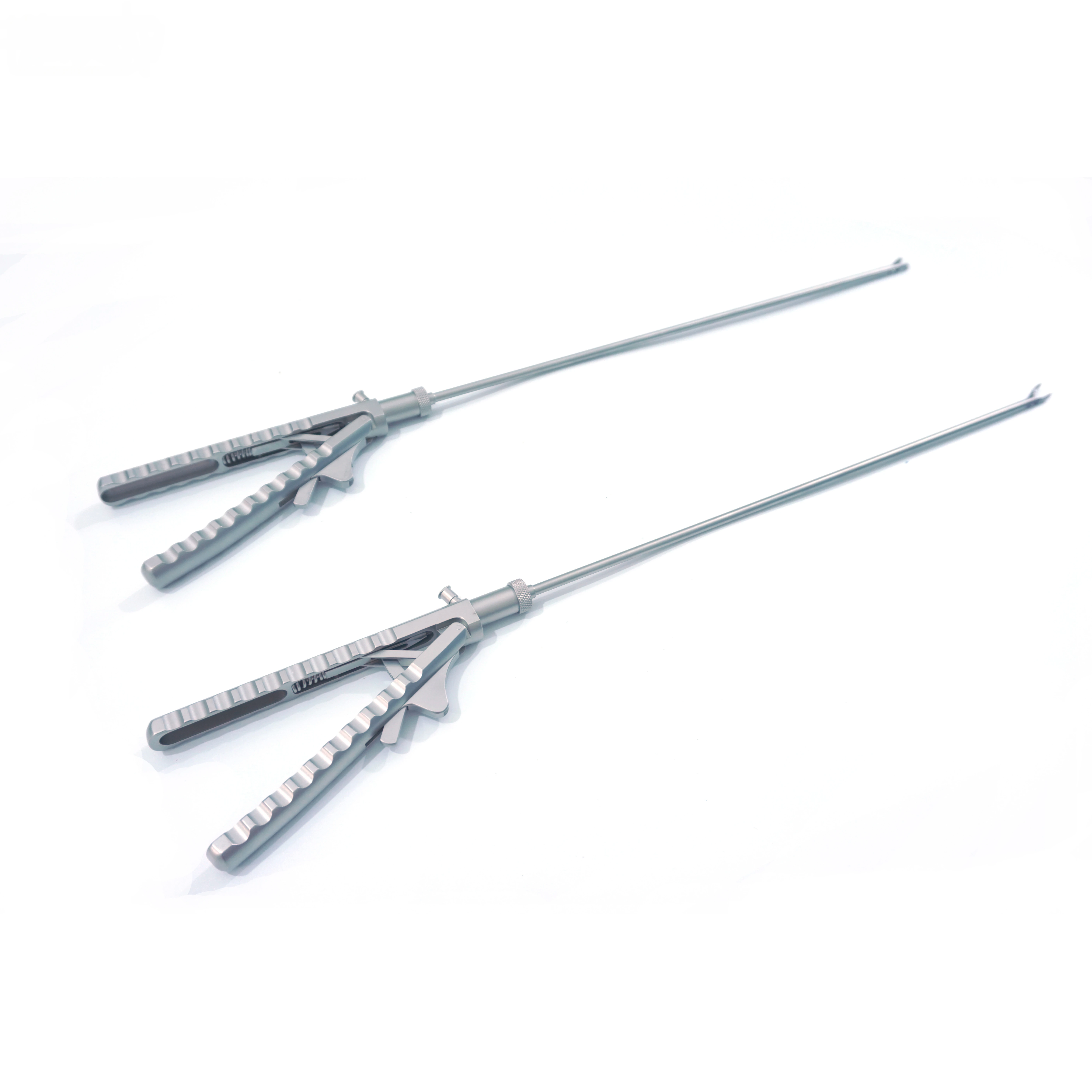 Heavy V-shaped 5mm Laparoscopic Straight Bending Self Aligning Needle Holder