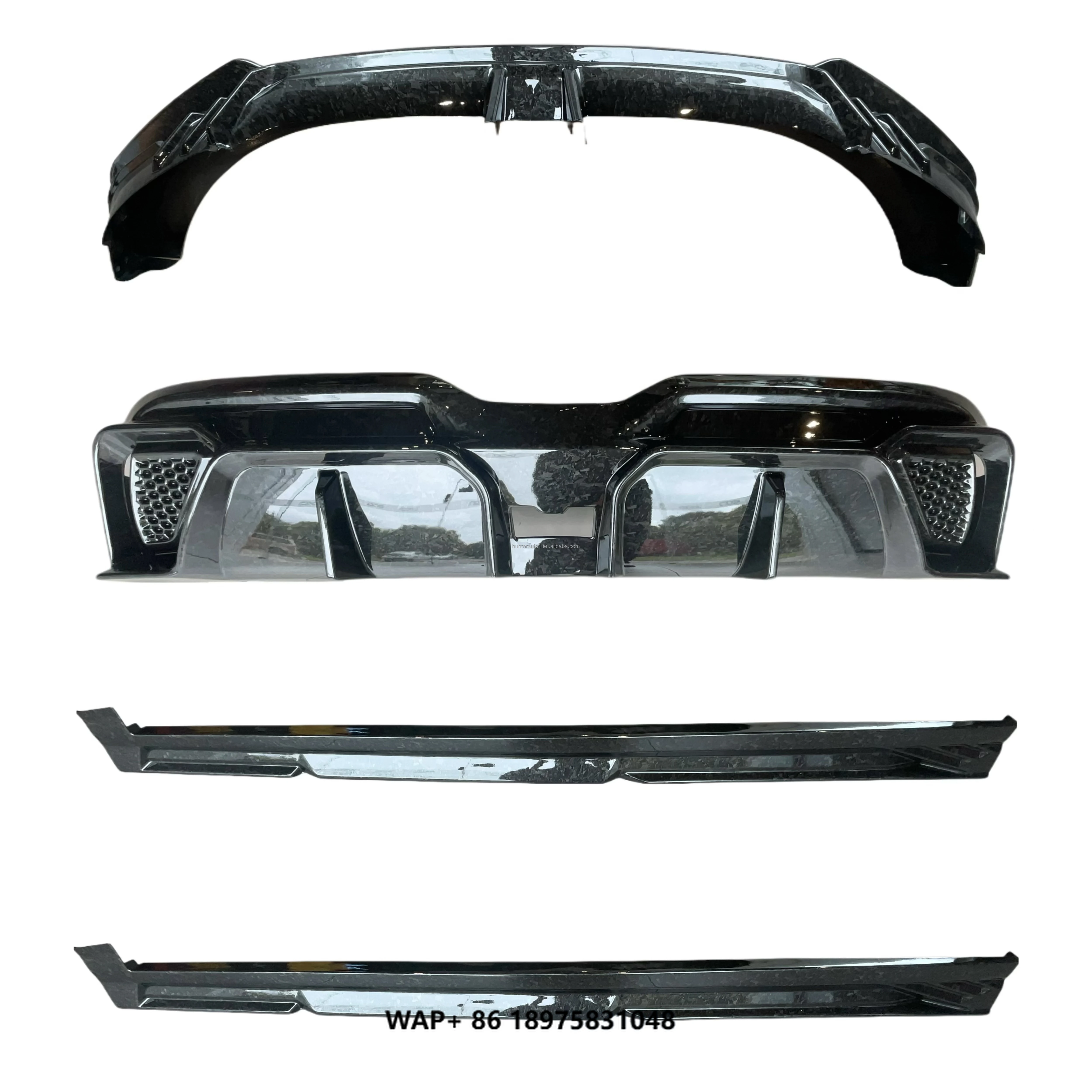 

MG4 New Fashion Body Kit Front Lip Side Skirt Rear Diffuser for MG MG4 EV Body Kit MG4 Modified Parts Auto Parts