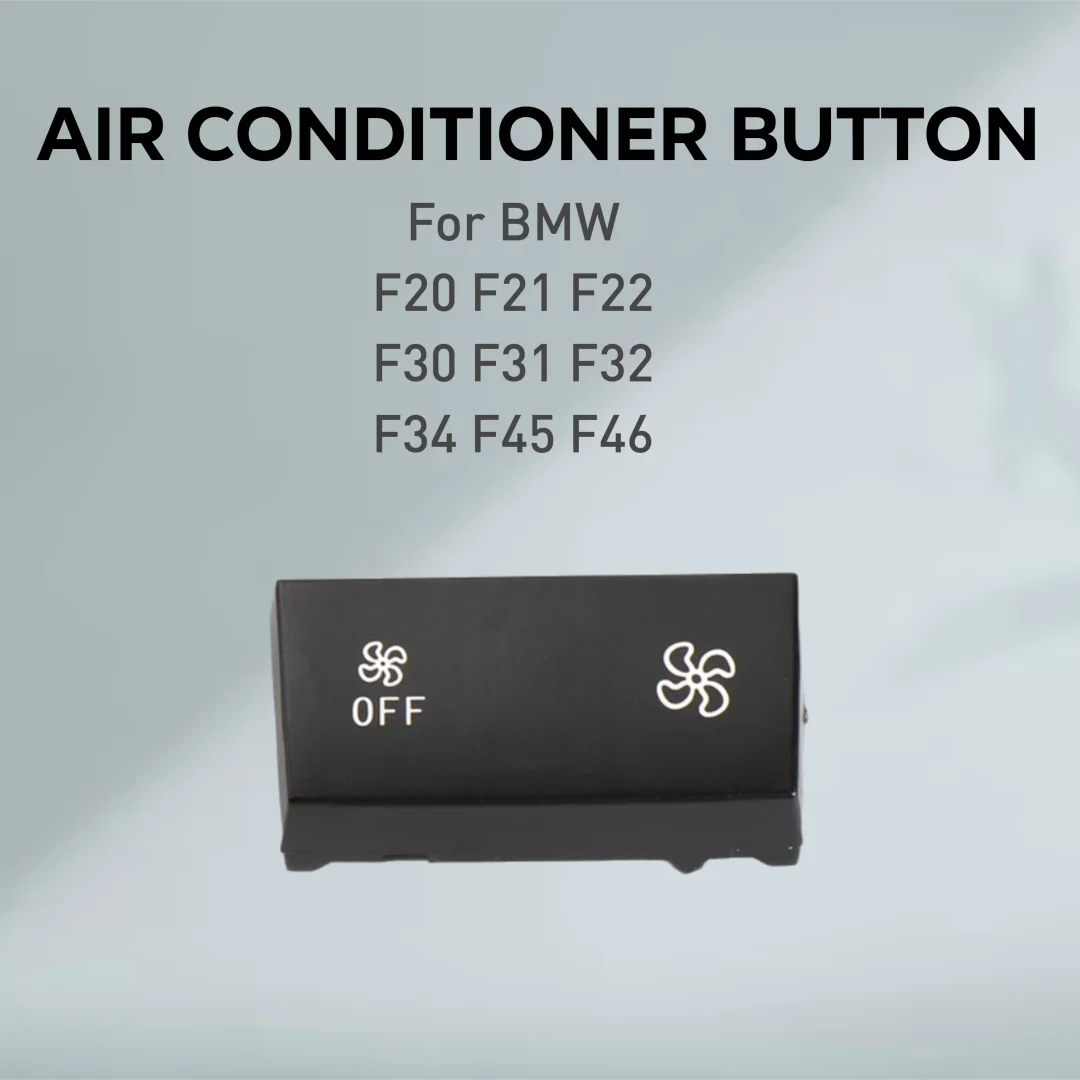 Car Heater Climate Air Conditioning Fan Speed Button Cover Fit For BMW 1 2 3 4 Series F20 F21 F22 F30 F31 F32 F34 F45 F46