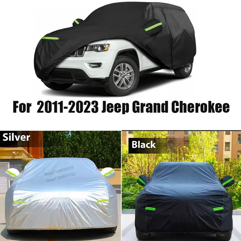 

Waterproof Full Car Cover Custom Fit for Jeep Grand Cherokee 2011-2023 All Weather Outdoor Heavy Duty