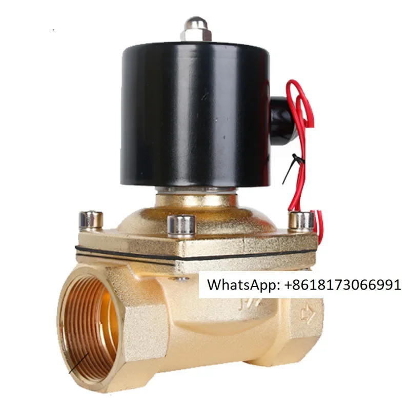 

2W400-40 normally closed solenoid valve water valve DN40 1 inch and a half air valve 1.5 inch AC220VDC24VDC12V