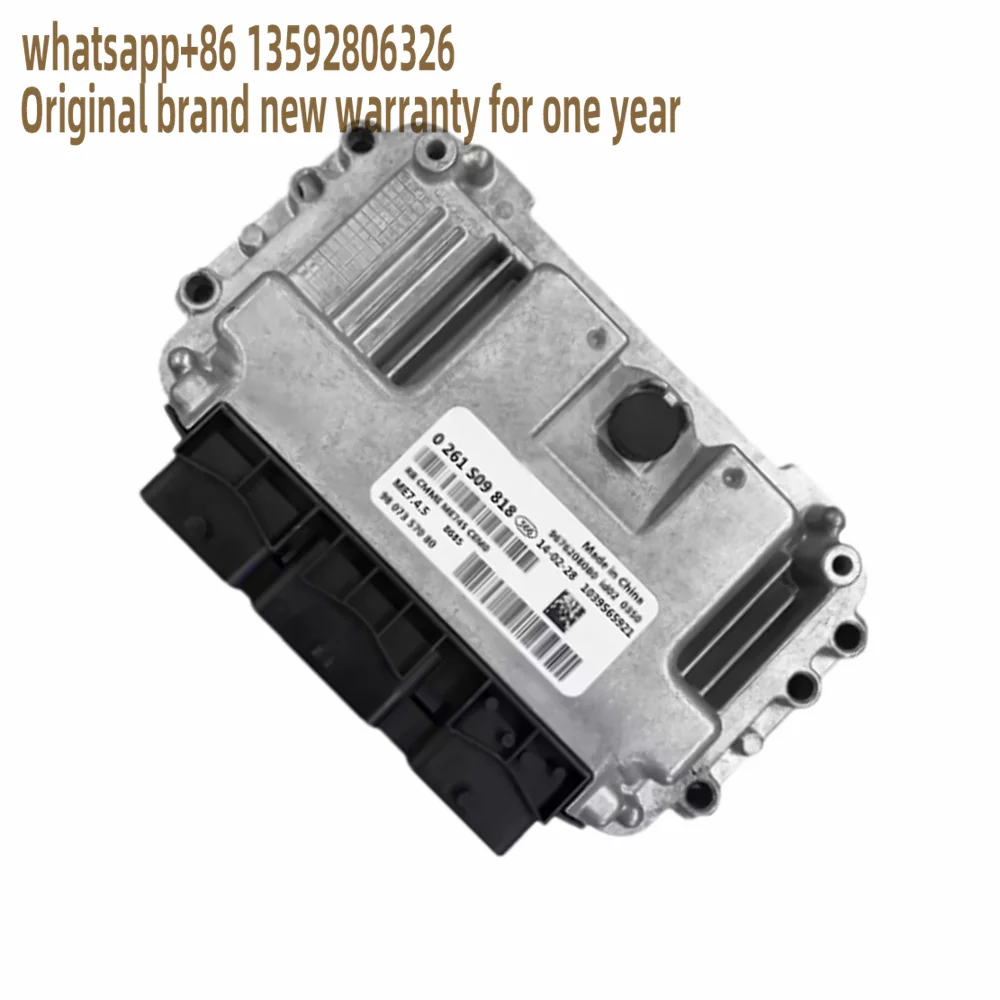 Original 0261s09818 Ecu Engine Board Electronic Control Unit Me7.4.5 Fit For Peugeot