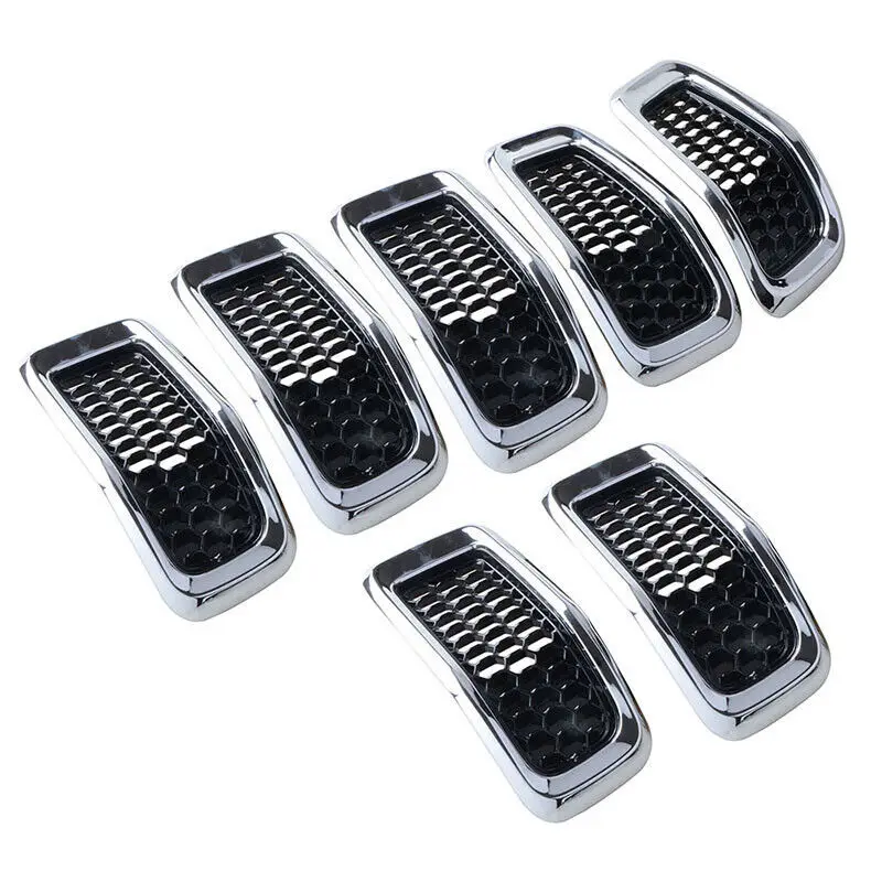 

Suitable for 14-18 years Jeep Free Light Jeep Cherokee Medium Grid Black Front Bar Grille Cover Grille