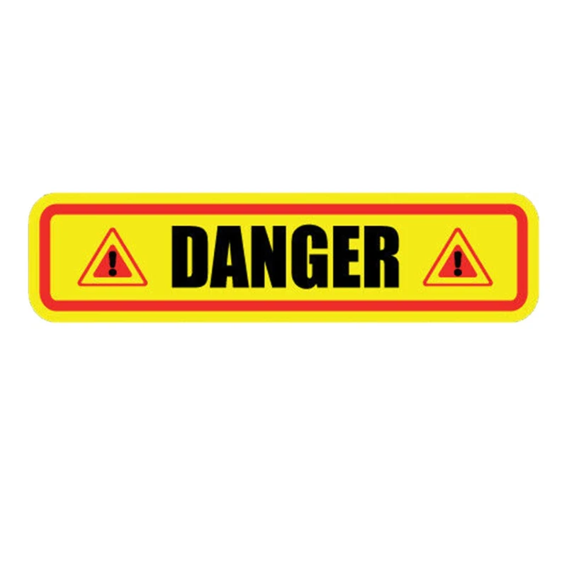 Warning Danger Decal Sticker Warehouse Machine Warning Sunscreen Warning Supplies and PVC Waterproof