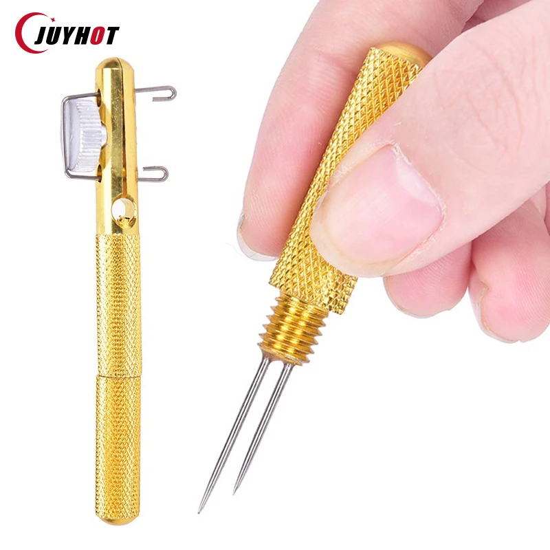 

Fishing Hook Knotting Tool Quick Hook Tie Stainless Steel Semi-Automatic Hook Loop Manual Knot Tying Fishing Accessories