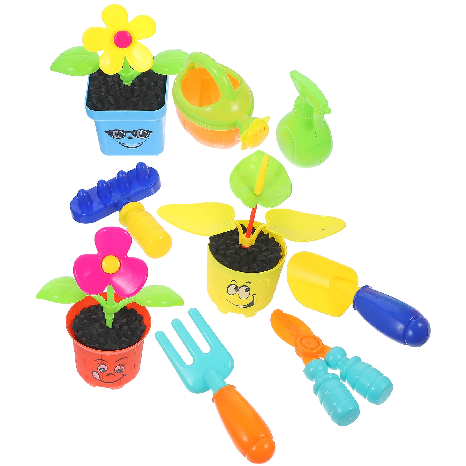 

Flower Toy Gardening Little Gardener Toys Kids Watering Tool Children Planting Tools Kit Puzzle Play House Plaything