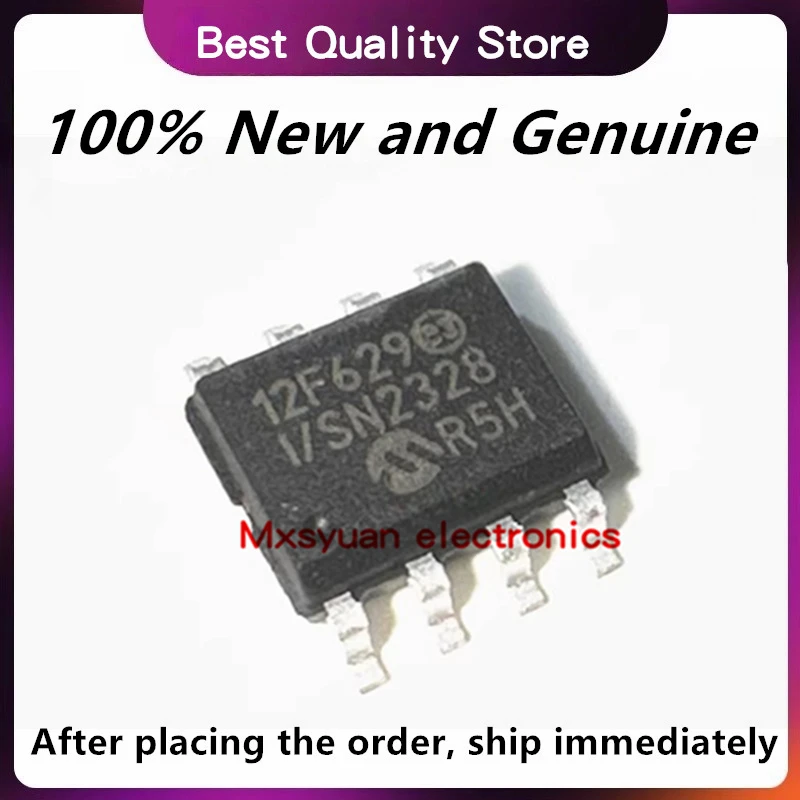 10PCS~100PCS/LOT 100% New original PIC12F629-I/SN 12F629-I/SN 12F629I/SN 12F629 SOP8