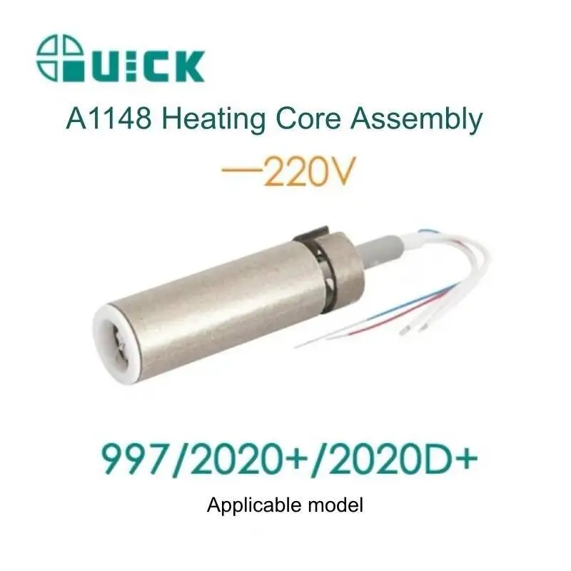 

Original Specification Heating Core Assembly for QUICK 704/990/990A/990D/990AD/957DW+ Hot Air Gun Replacement Part Tools