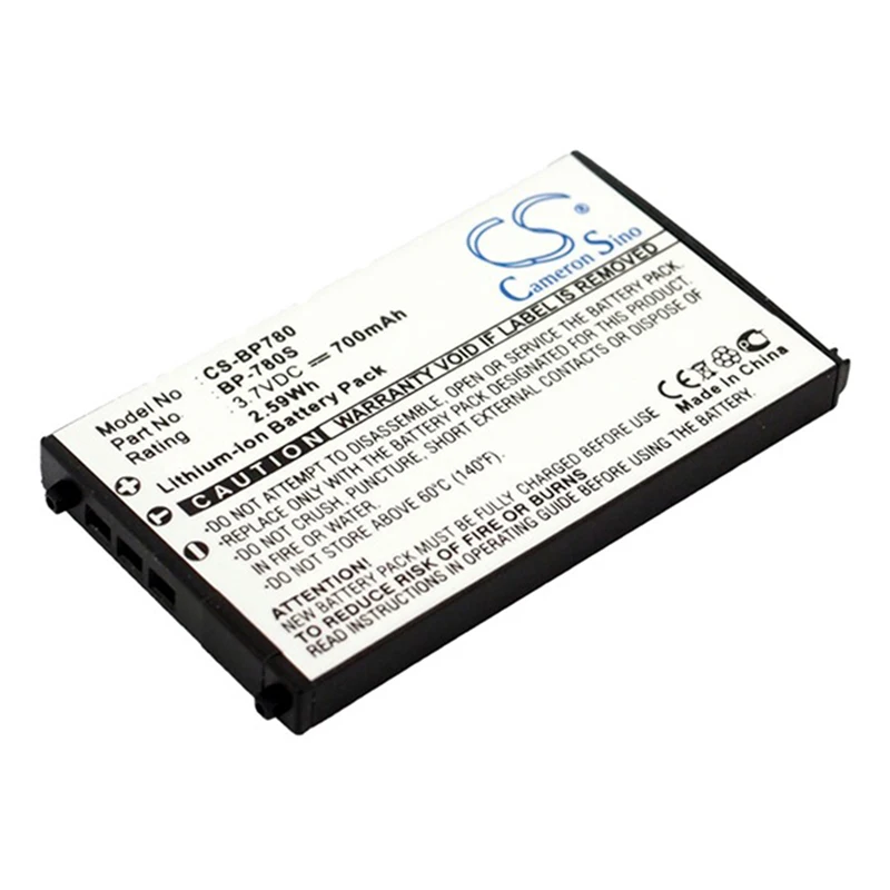 Batterie 700mAh pour Kyocera CONTAX SL300RT Finecam SL300R SL400R BP-780S Cameron S37