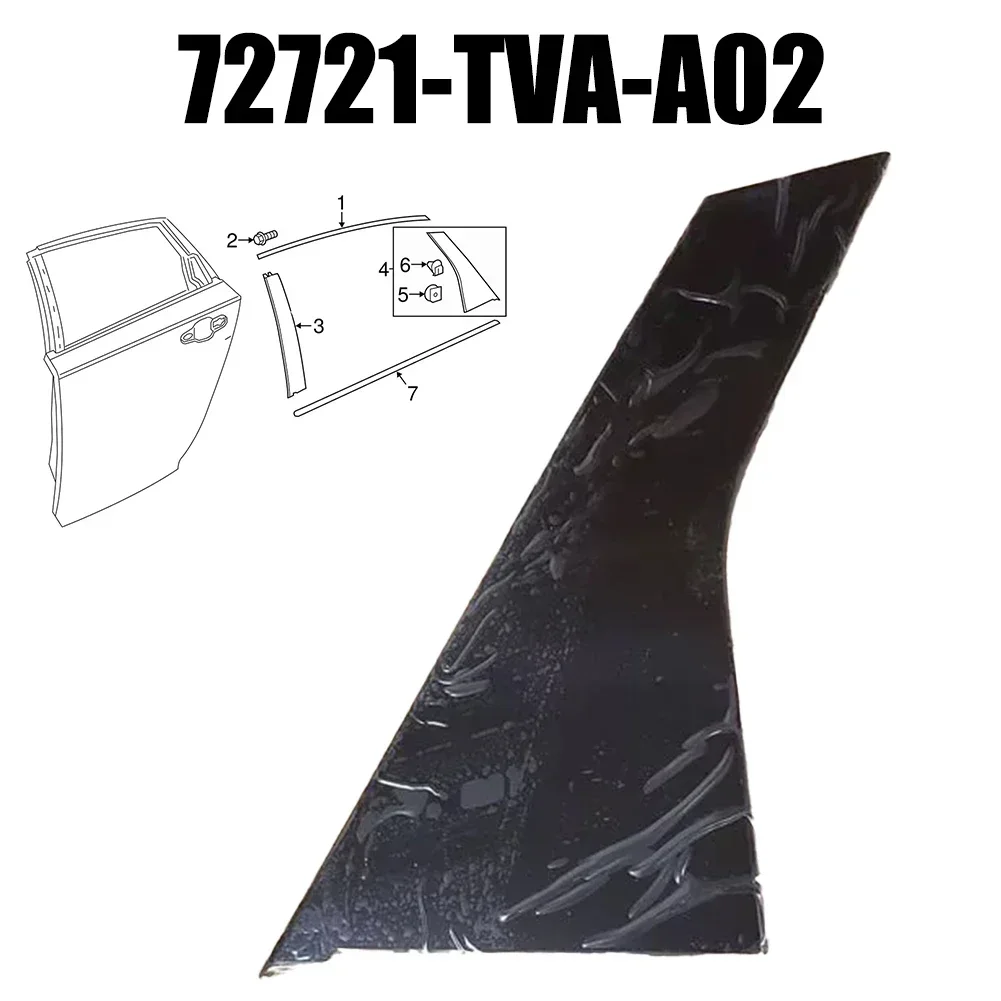 

Украшение для столба правой и задней двери автомобиля 72721-TVA-A02 для Honda Accord 2018-22, украшение для задней двери, Сменные аксессуары для автомобиля