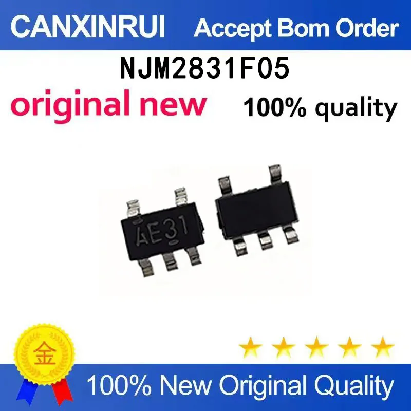

(5-100 pieces)Brand new original NJM2831F05 SOT-23-5 silk screen AE32 AE31 spot chip IC
