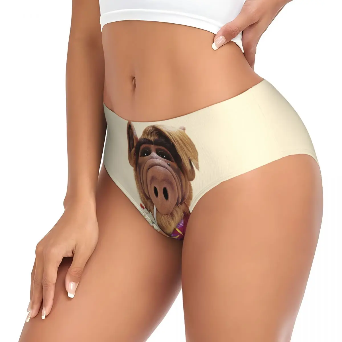مخصص مضحك ألف ميمي سراويل قصيرة المرأة الراحة الغريبة الحياة شكل الخيال العلمي برنامج تلفزيوني الملابس الداخلية