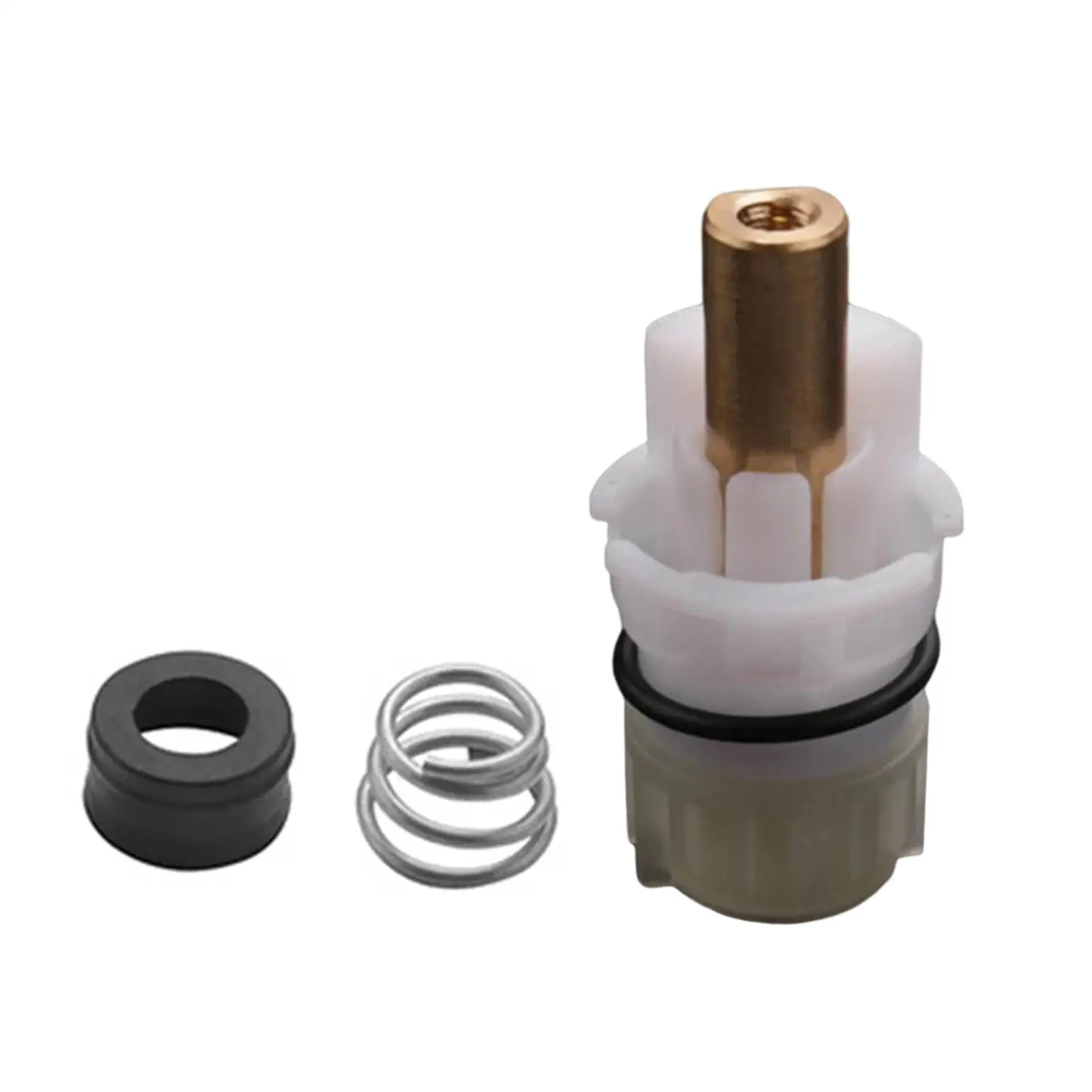 

RP25513 Faucet Stem Part Plastic Copper Replacement Handle for Bathroom Faucet Repair Kit Lavatory Fixtures