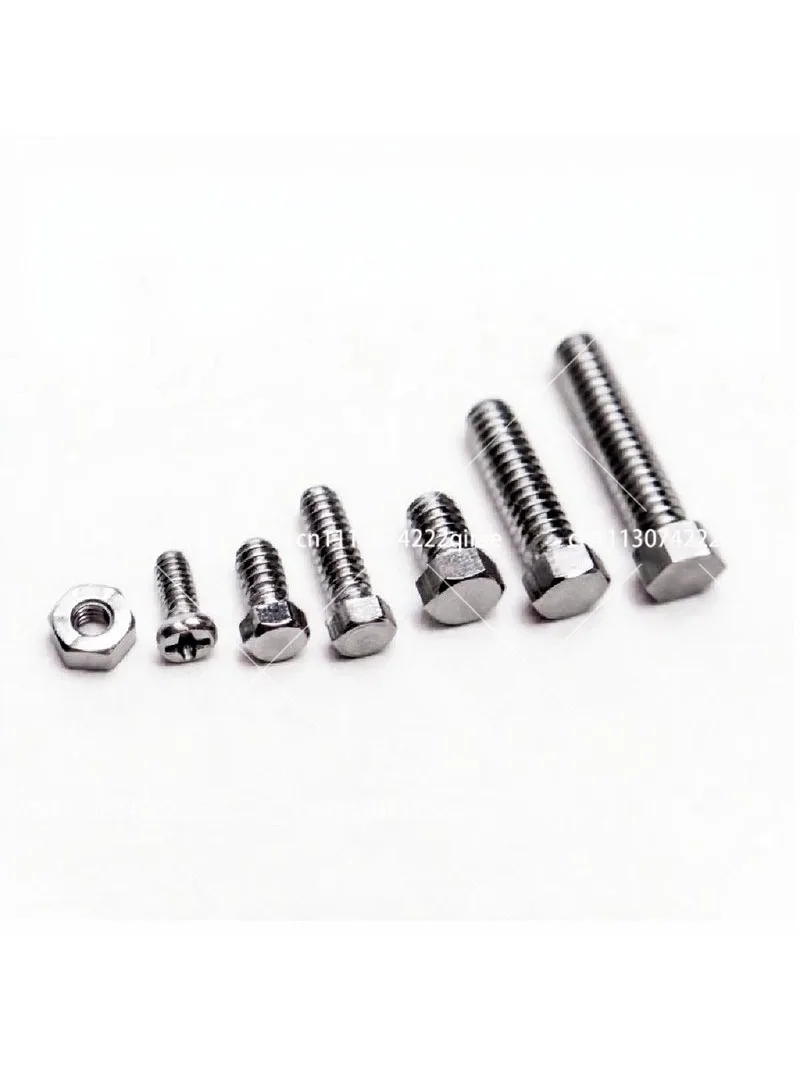 Suitable for High strength precision machining 304 non-standard M1.6 M2.0 hexagon screws