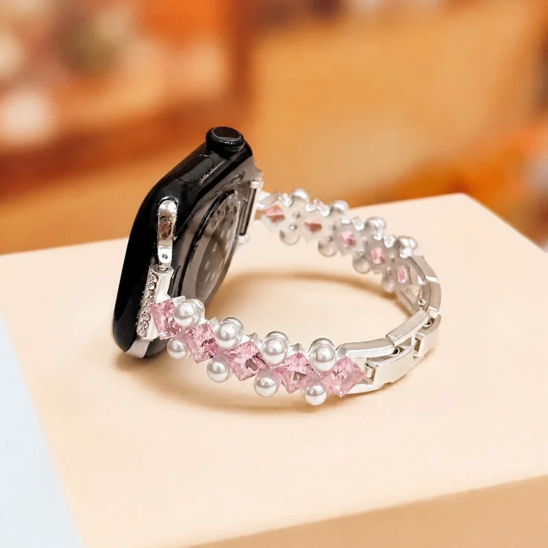 Premium Light Luxury Metal Strap Suitable for Apple iWatch Strap 38mm 40mm 41mm 42mm 44mm 45mm 49mm Fashion Strap
