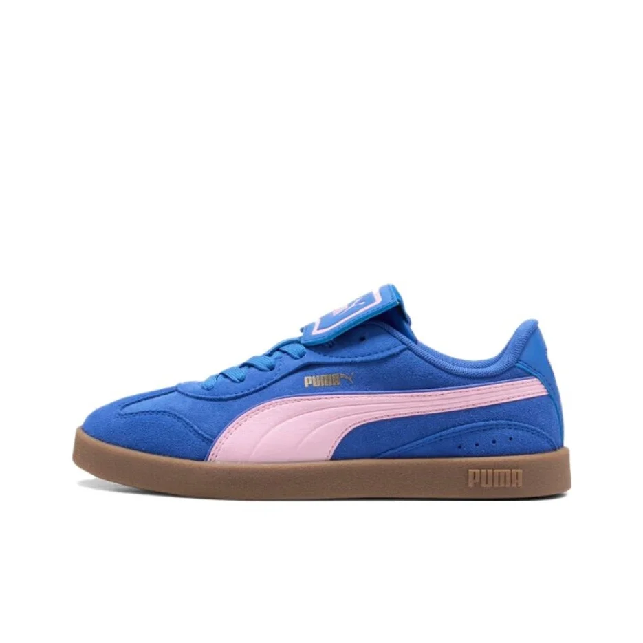 PUMA Club Low top German Army Trainers Women's Blue Pink 404477-03