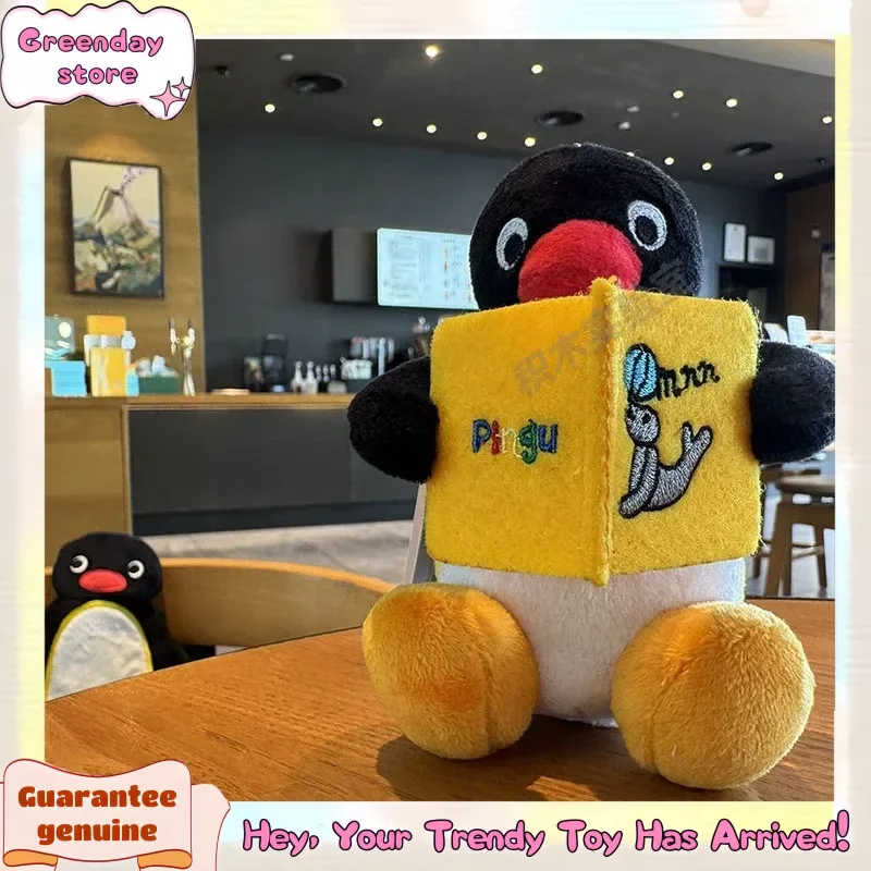 

New Genuine Pingu Plush Series Penguin Kawaii Doll Accessories Gift Cute Penguin Girl Cute Gift Pack Accessories Gift Toys