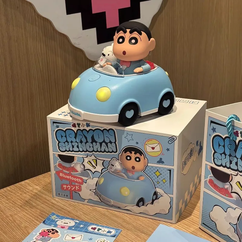 Nuevo Altavoz Bluetooth Inalámbrico de Crayon Shin Chan, Altavoz Bluetooth Decorativo de Anime de Shin Chan, Regalo de Cumpleaños Kawaii para Niñas