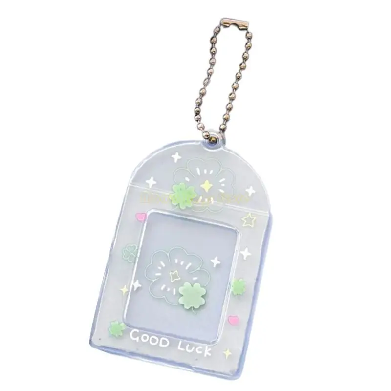 

X90D Photocard Holder Korean Popular Photo Card Holder with Keychain Cards Holder