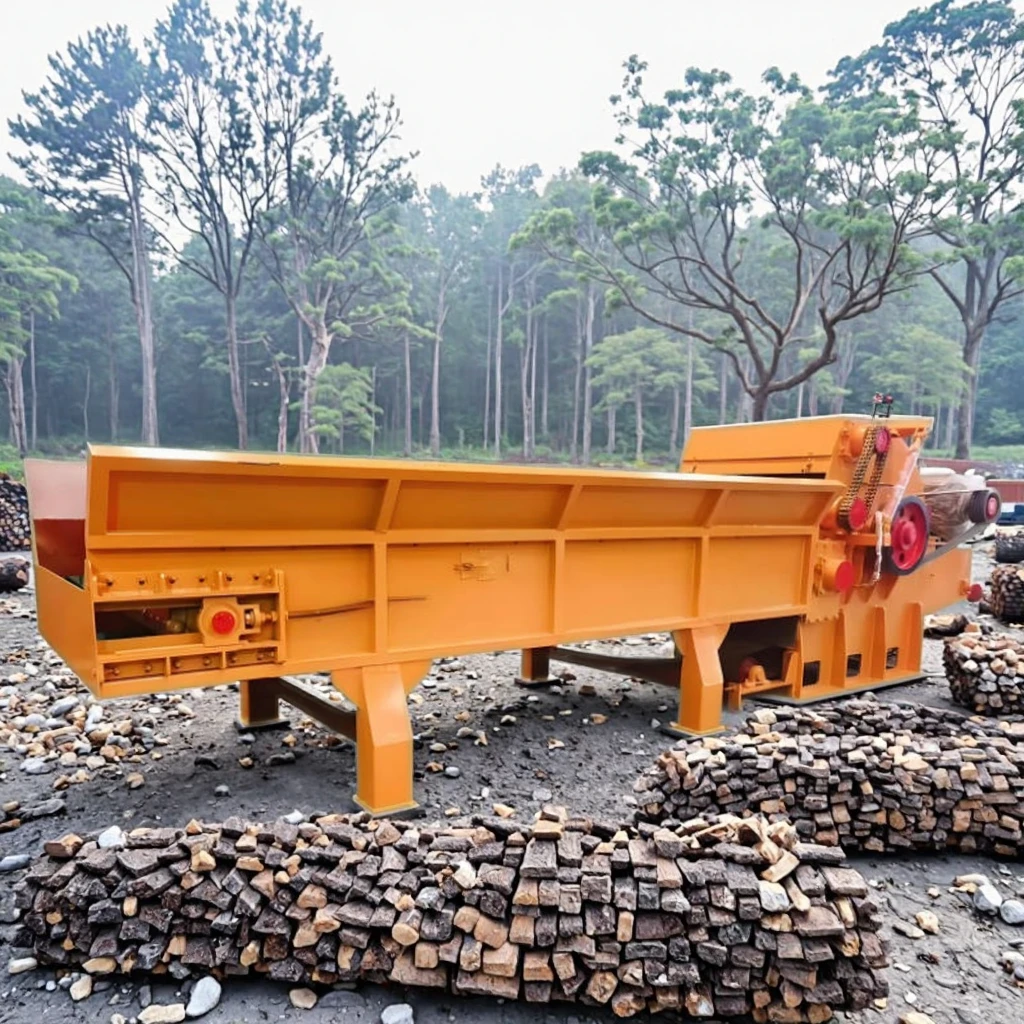 Commercial 8/h Electric Wood Chipper and Crusher Machine for Tree Branches Wood Waste Shredding Biomass Recycling