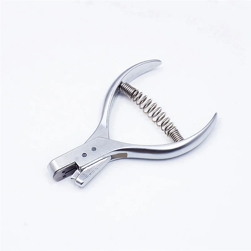 AA81-2X Garment Seam Pattern Notcher Pro Designer Tailors Steel Sewing Pliers Punch Maker Pattern Hole Notches Punch Tools