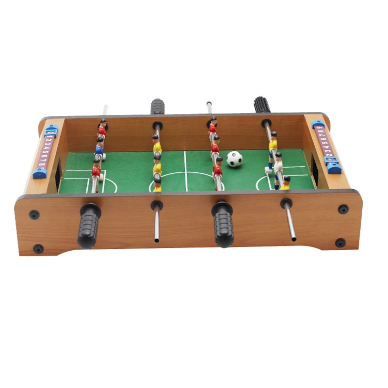 Six-Bar Table Foosball Wooden Machine Tables Football Game Gift On For Home Party DIY Soccer Tables Entertainment
