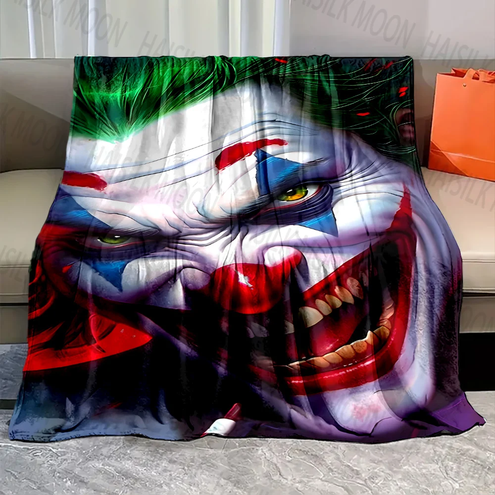 1PC Crazy Joker Druck Decke Warme Weiche und Bequeme Home Reise Decke Sofa Bettwäsche Camping Autos Abdeckung Decke für Geschenke