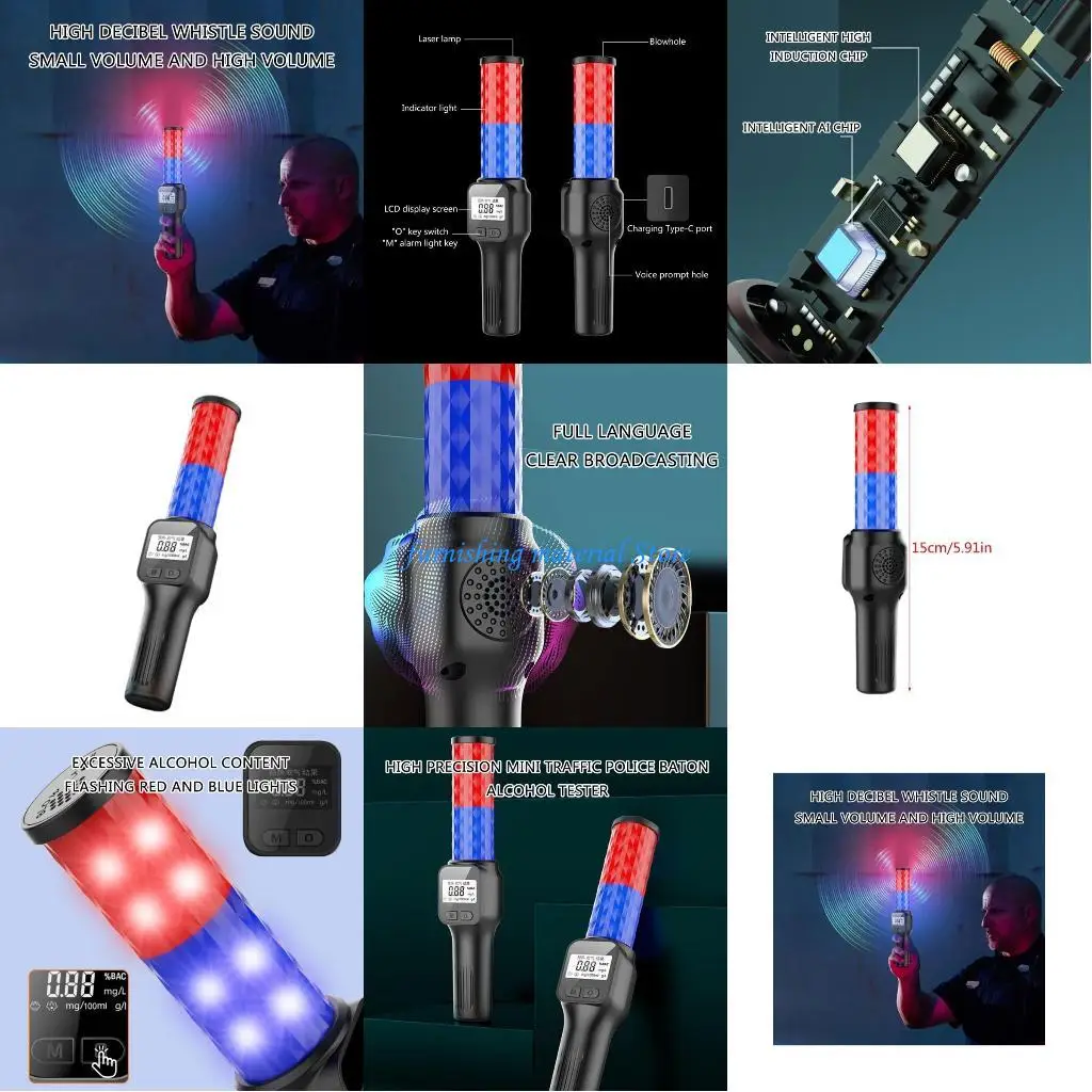 

Y5GD Quick Response Tester Professional Meter Accurate Breathalyzer