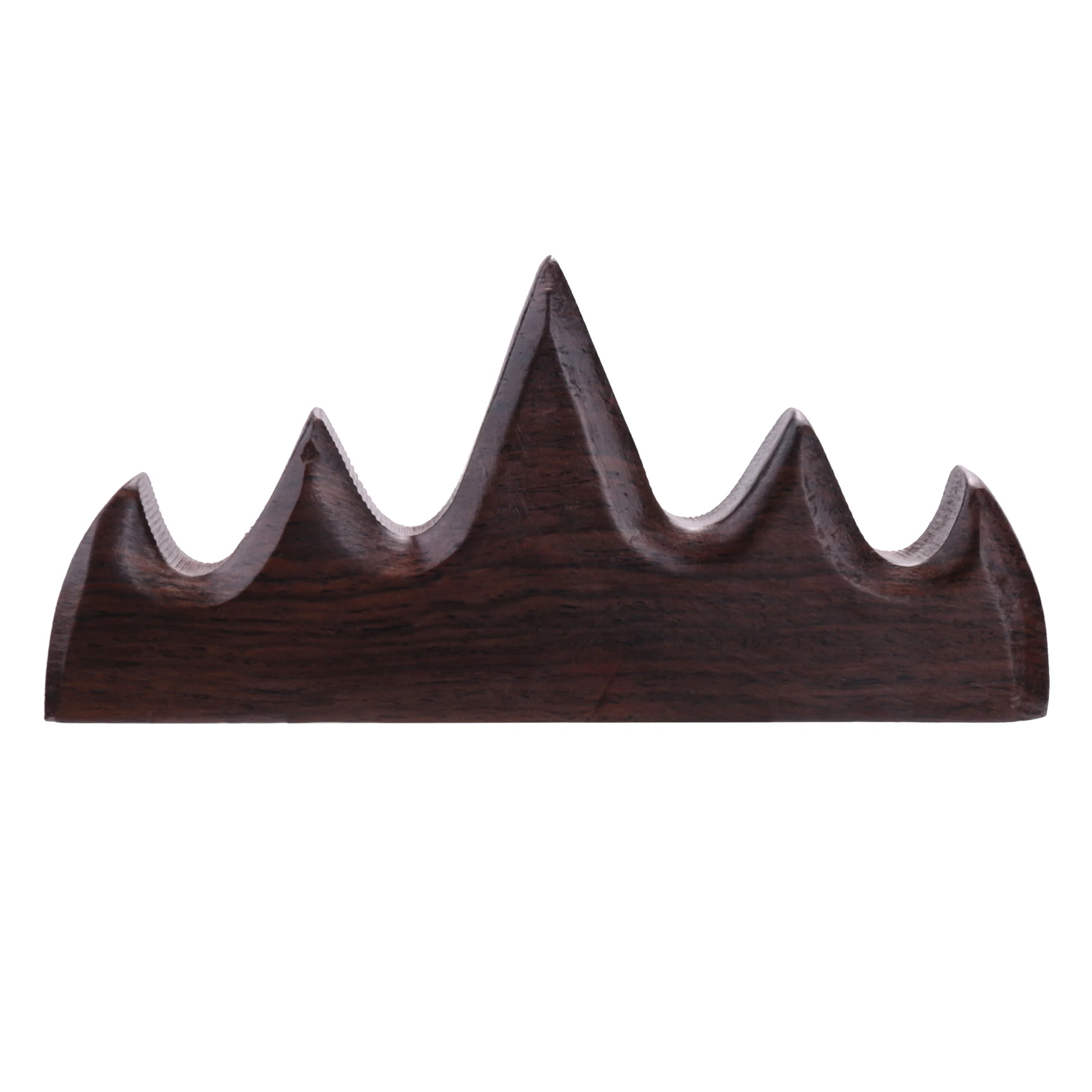 Calligraphy Brush Holder Wood Five-Finger Mountain Shape for Practice