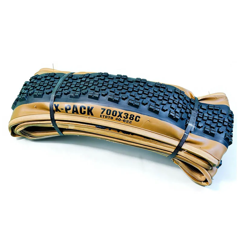 AliExpress Ontrack X-PACK Folded GRAVEL Tire 700X38C 700X40C  700X45C 30TPI SKIN Tan Wall