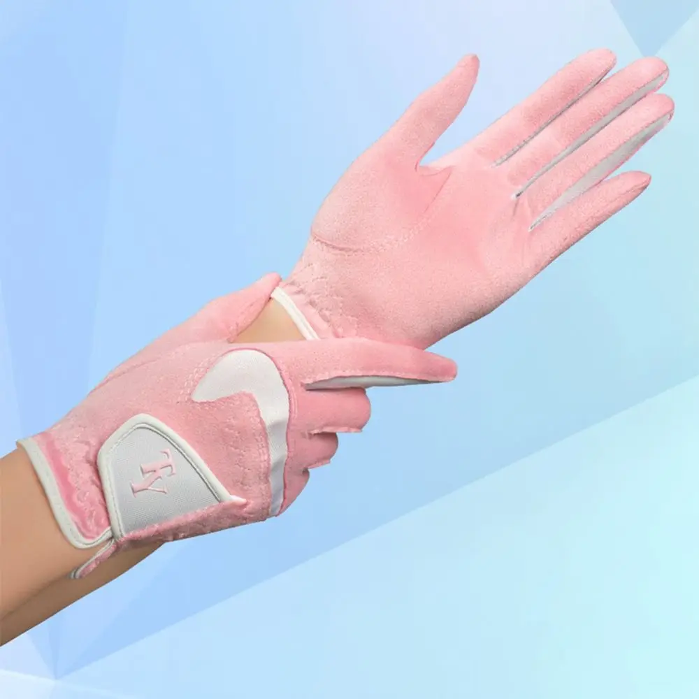 

Breathable Women's Golf Gloves Comfortable Wear Resistant Full Finger Golf Gloves Elastic Non-slip Golf Mittens Outdoor Sports