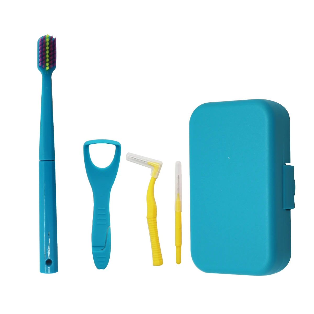 

3Sets Portable Travel Cleaning Set Storage Box Protective