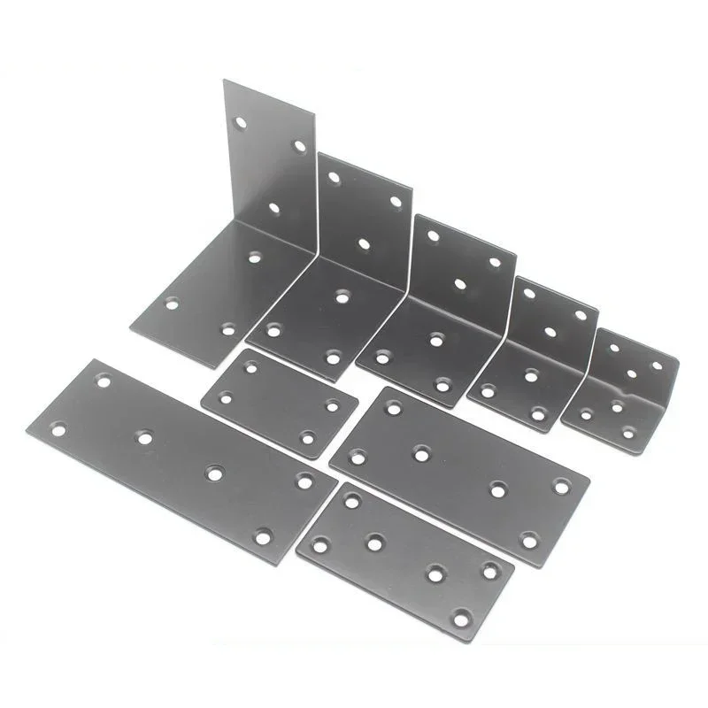 90 Degree Code Angle Reinforcement Corner Code Iron Code Horse Black Corner Small Angle Piece Right Angle Bracket