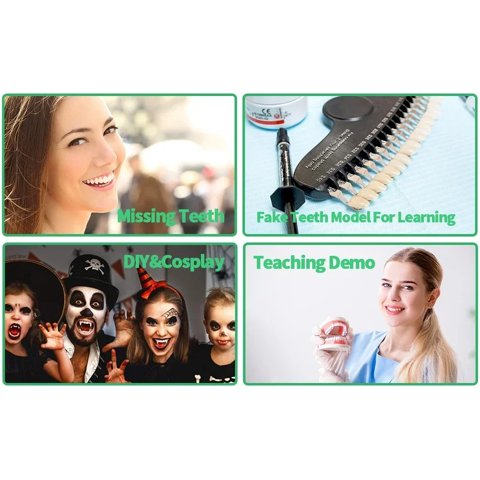 Dental Oral Materials Teaching Model A2 of Maximum Standard Size Teeth Upper and Lower Model for Replacement Orthodontic