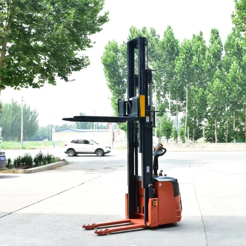 2.0 Ton Orange Stacker with Intelligent Control Easy Operation Safety Sensors Reduce Workplace Risks