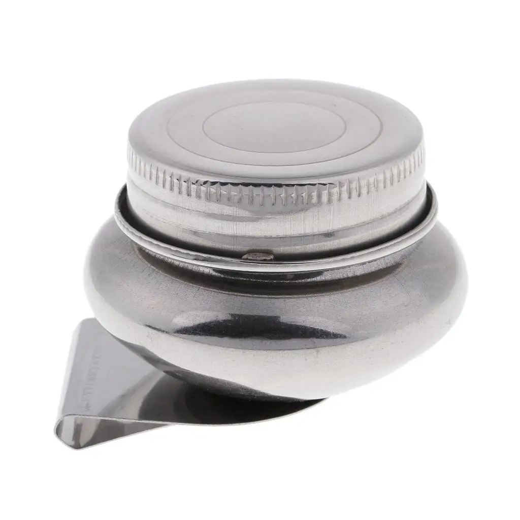 Single Stainless Steel Dipper Container Cup Oil Pot Palette Clip&Lid