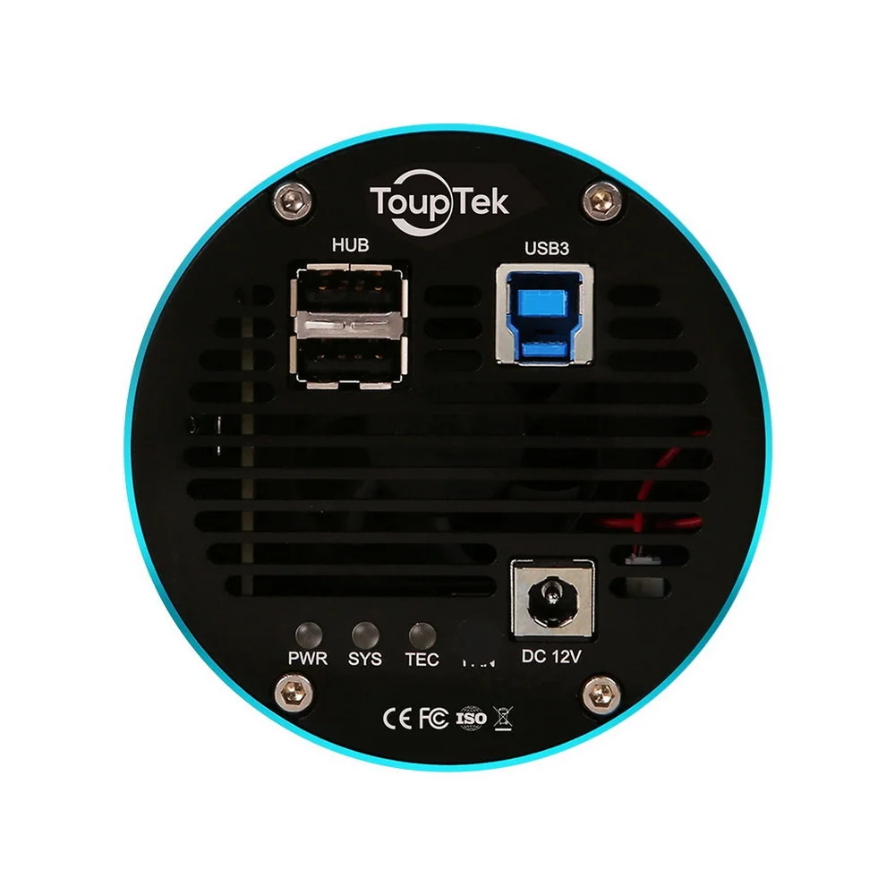 ToupTek ATR585M IMX585 ATR3CMOS08300KMA 1/1.2 بوصة كاميرا أحادية تبريد ديبسكي التصوير الفوتوغرافي العدسة الإلكترونية علم الفلك