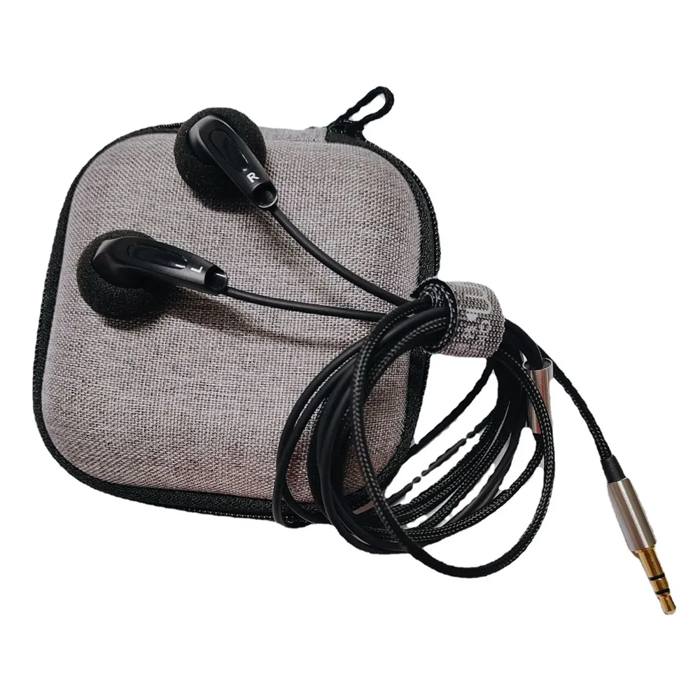 QIGOM الأبيض لوتس S300 في الأذن سماعة 300ohm مقاومة عالية شقة رئيس ياربود 3.5 مللي متر 4.4 مللي متر HIFI سدادات الأذن سماعة الصوتية