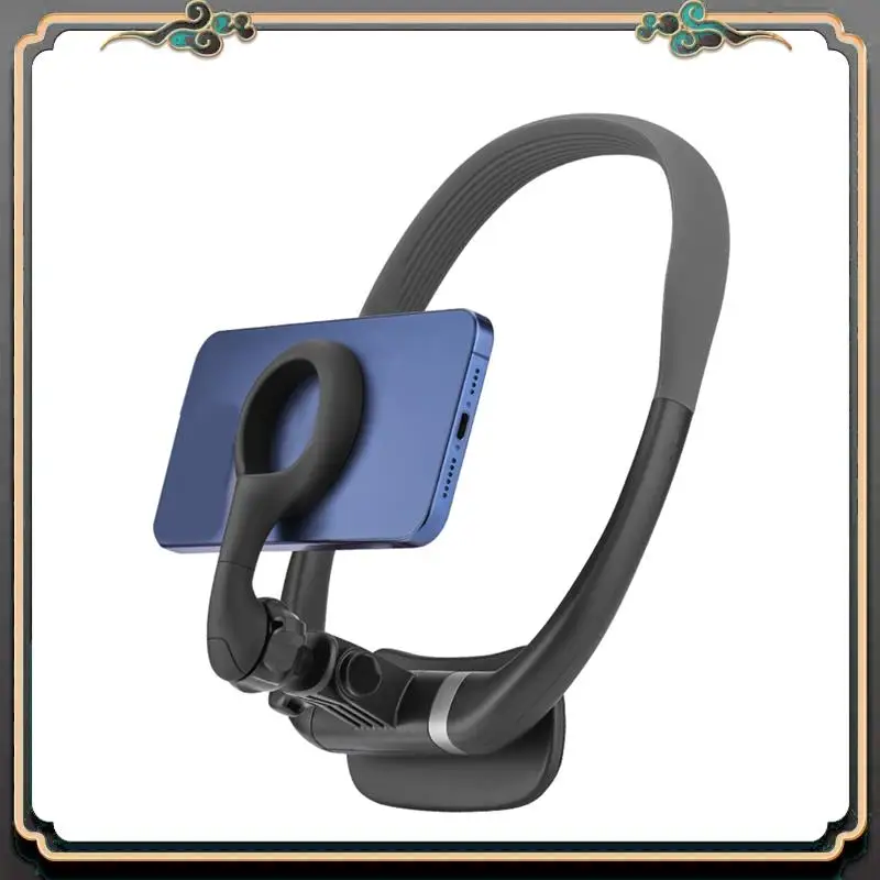 ASMA-Silicone Magnetic Quick Release Neck Mount Hold For Smart Phone Replacement Accessories