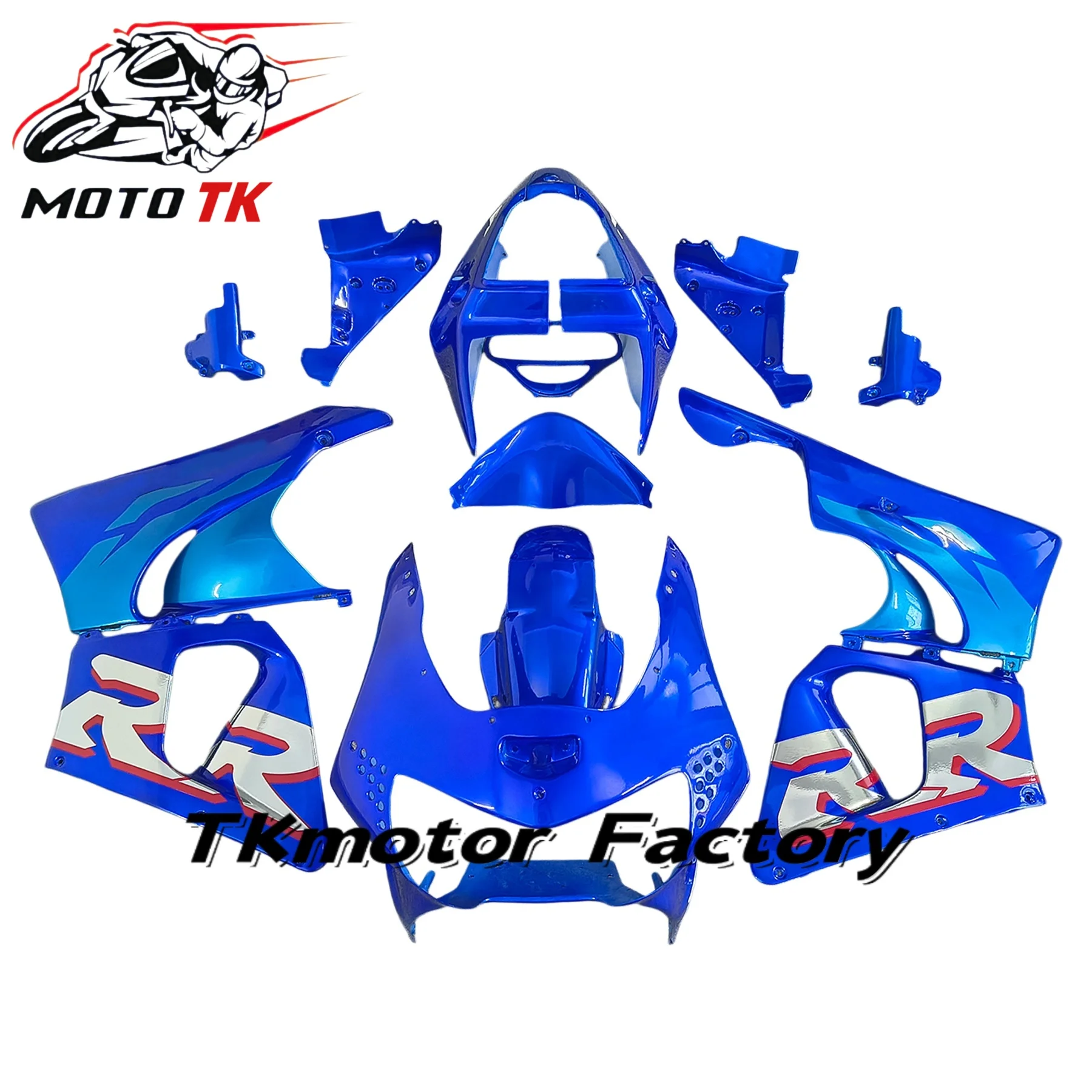 Motorcycle Injection Fairing Kit For HONDA CBR900RR 893 1994 1995 CBR 900RR CBR900 94 96 ABS Red White Blue Bodywork Set