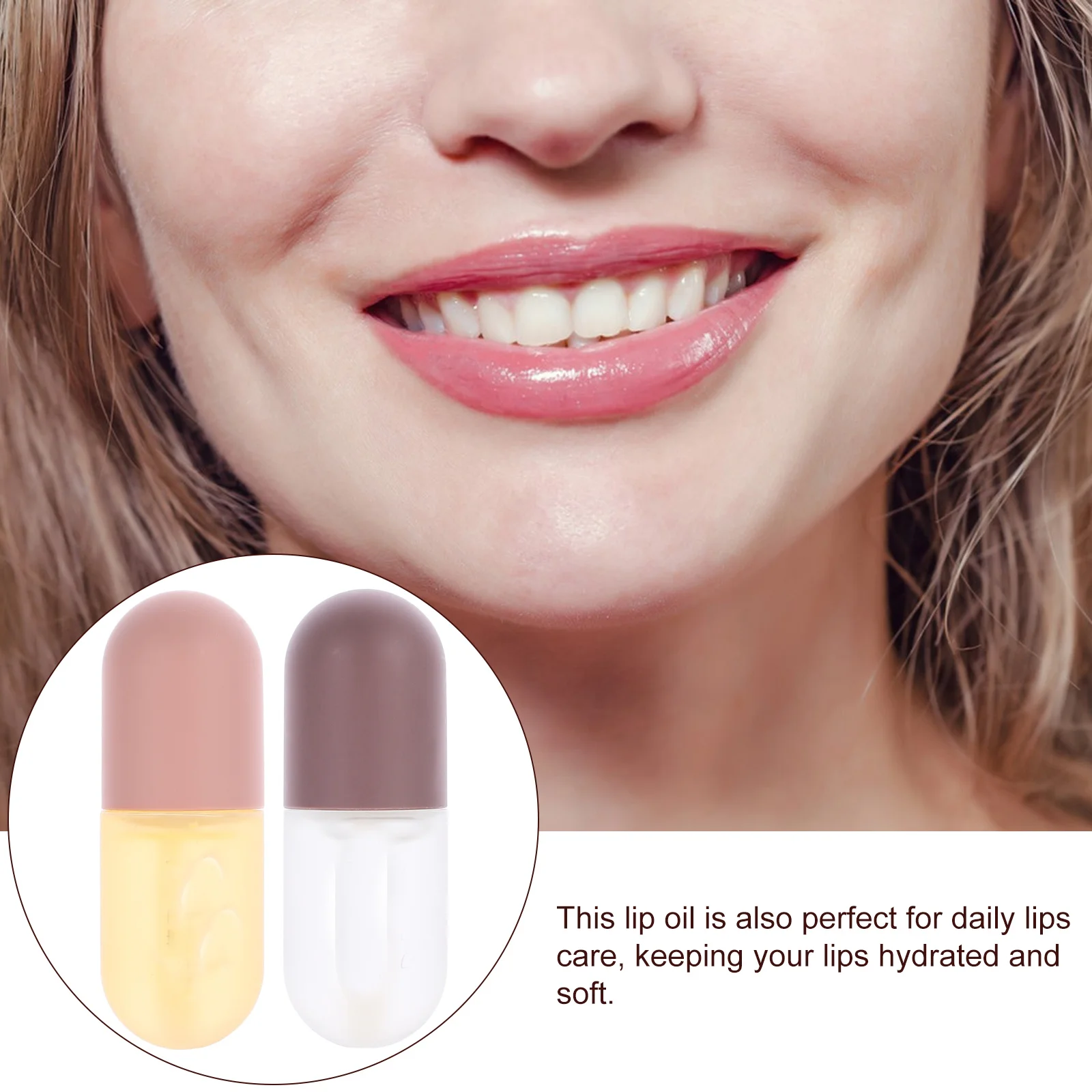 보습 포뮬러로 오래 지속되는 수분 공급과 끈적임 없는 편안한 착용감을 제공하는 립 플럼핑 글로스, 이상적인 립 케어 오일 밤