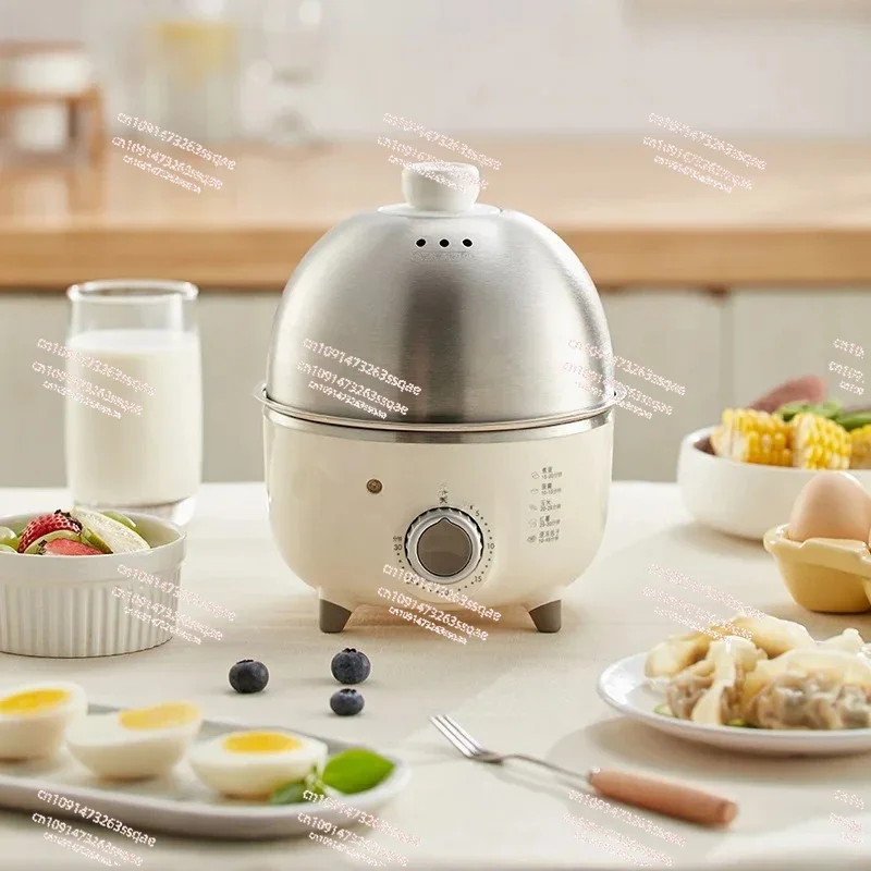 

360W Electric Egg Boiler Breakfast Machine Automatic Steamer Multicooker Egg Cookers Egg Custard Steaming Cooker with Timer