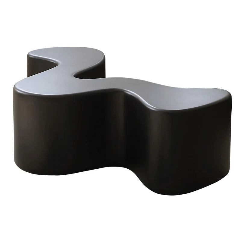 

Unique shape fiberglass, colorful coffee table furniture