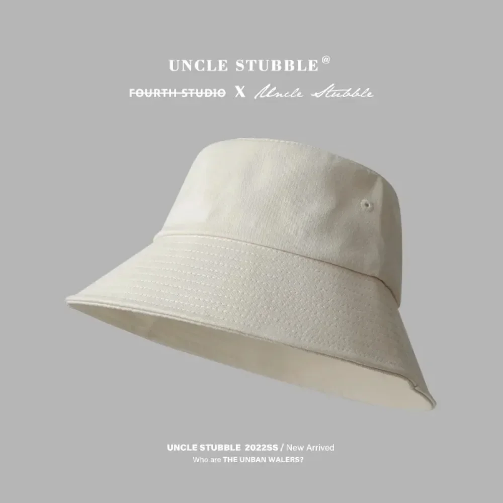 

59-62cm Large Bucket Hat Unisex - UPF50+ Black Cotton Wide Brim Sun Hat for Summer Outdoor, Premium Sun Protection
