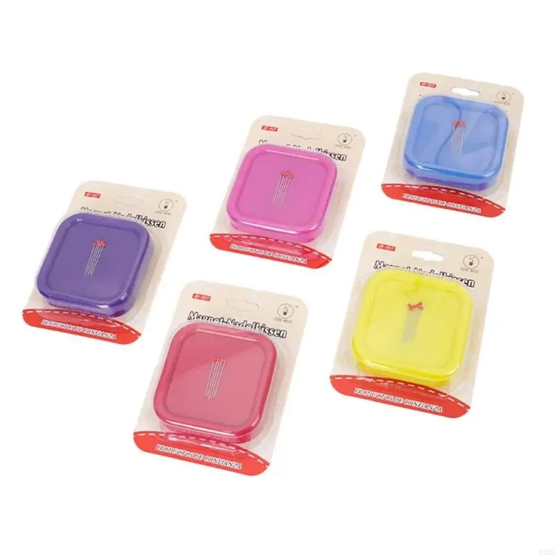 Magnetic Needle Holder Needle Organizers Storage Case Light Weight ABS Sewing Pin Organizers Magnetic Sewing Pin Holder KXRE