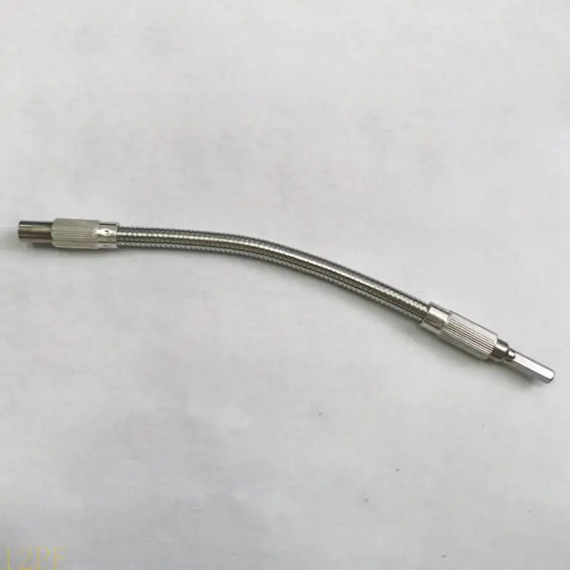 12PF Flexible Shaft Hexagonal Shank Drill Adapter Screwdriver Connection Extension Rod