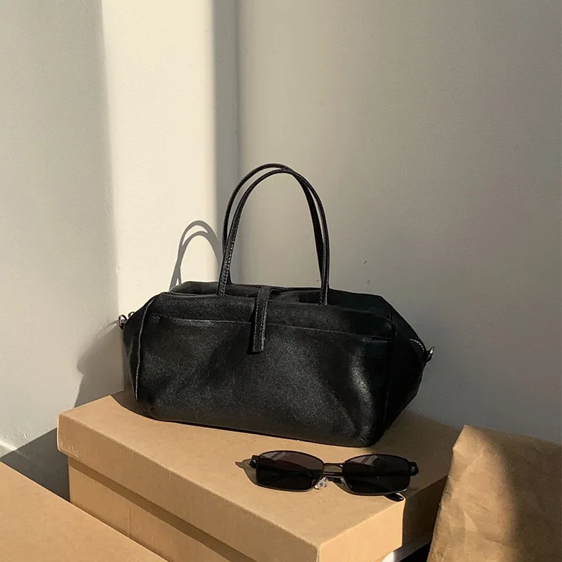 

Женские сумки 2026, новые простые кожаные сумки в стиле ретро, модные универсальные повседневные женские сумки