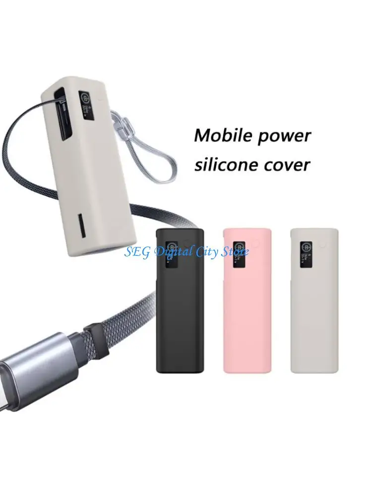 U75B Silicone Housing Sleeve for E0028Q Mobile Power Delivering Durability Water Resistance Protections Case Cover