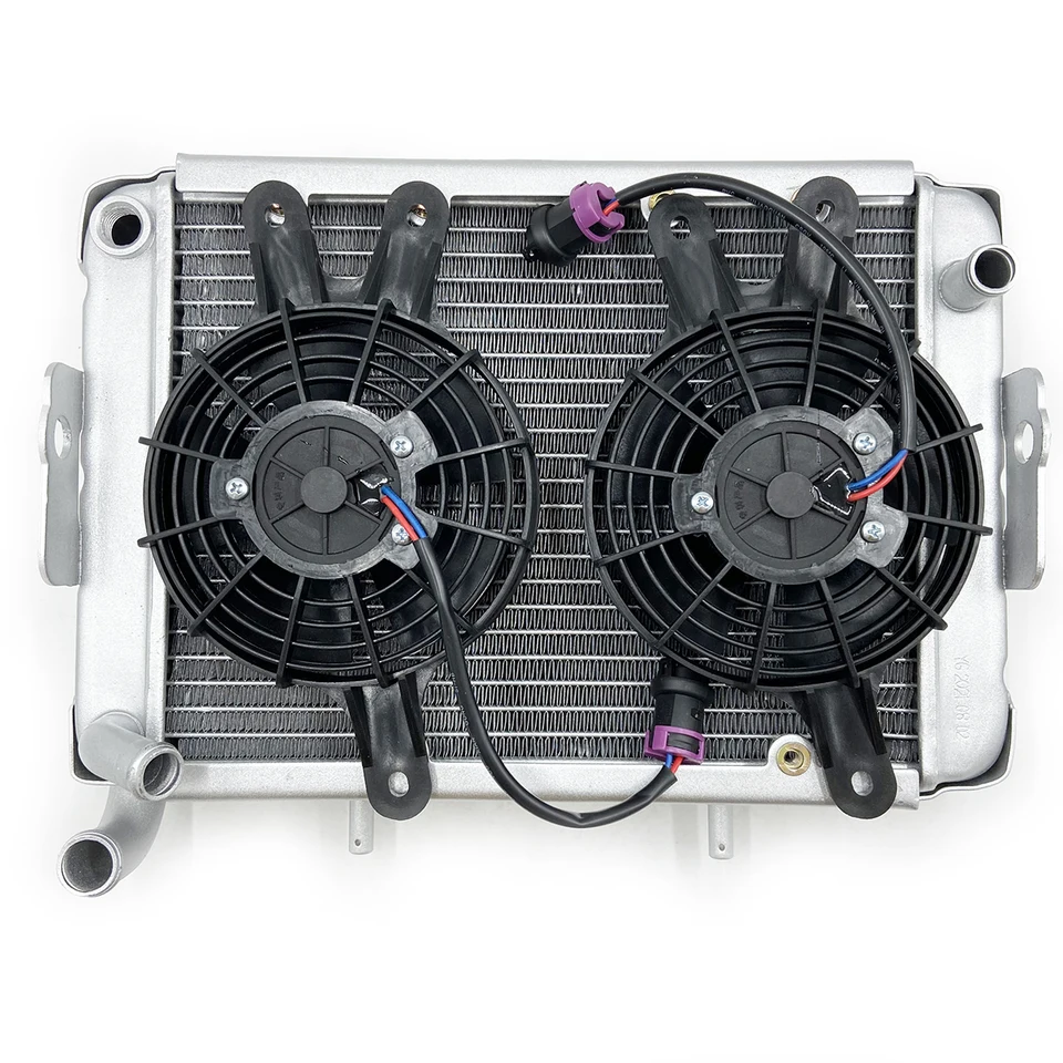 Radiateur OEM ATV Avec 2 Ventilateurs Pour Linhai Hytrack 260cc 300cc LH260 LH300